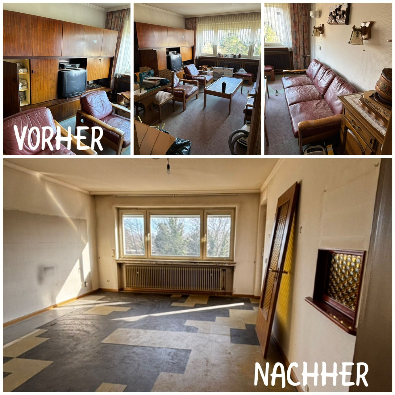 Entrümpelung einer Wohnung in Korschenbroich durch Uhrmann